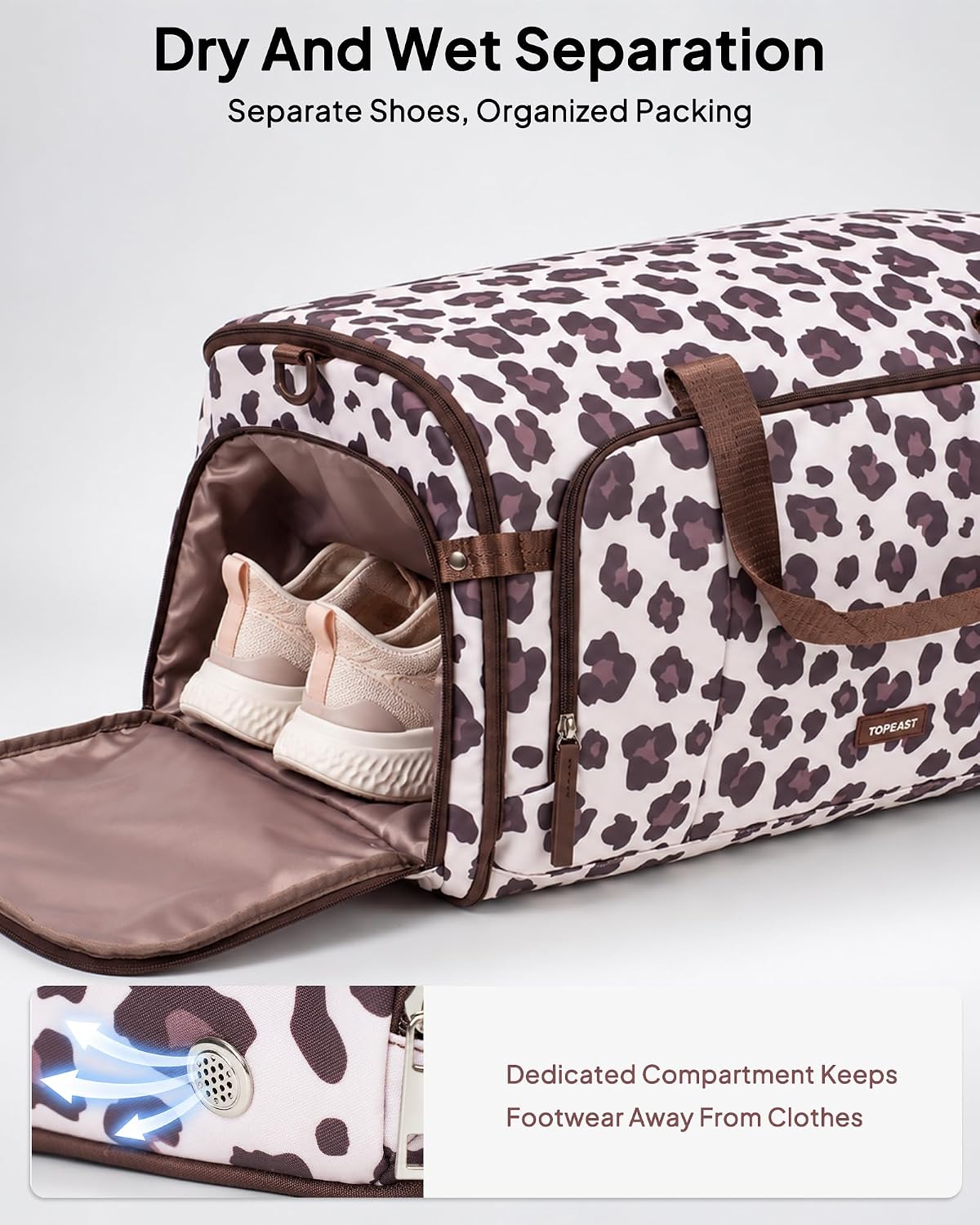 Convertible Garment Duffel Bag for Travel, Hanging Suit Bag - Image 4