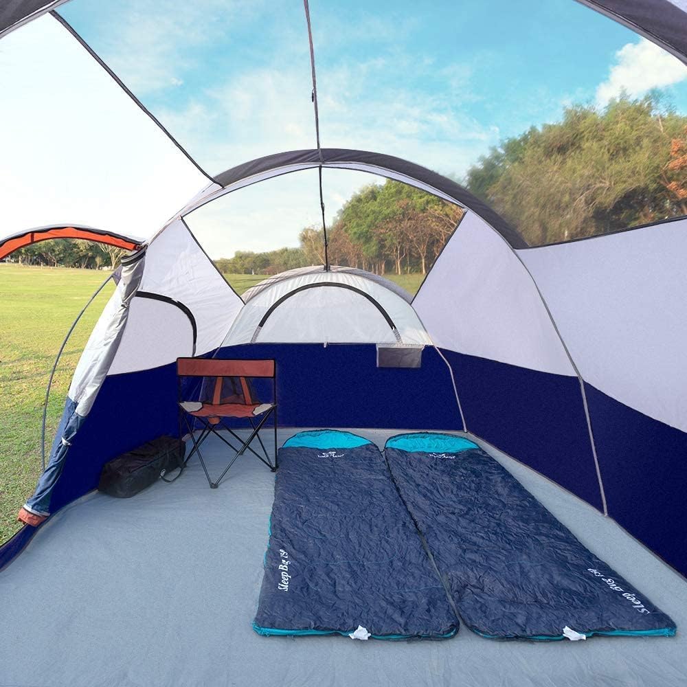 CAMPROS CP 8 Person Camping Tent, Room Divider, Rainfly, Weather Resistant - Image 6
